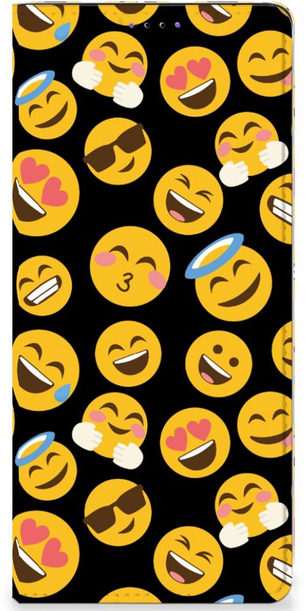 Samsung Galaxy A22 5G Hoesje met Magneet Emoji