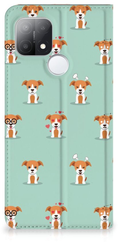 OPPO téléphone OPPO A15 Bookcase Pups