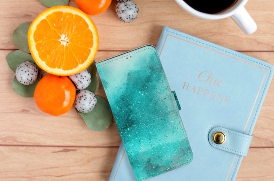 Coque pour téléphone portable OPPO A15 Coque photo peinture Blue