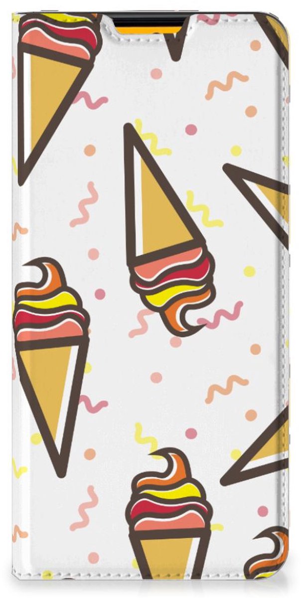 Samsung Galaxy M52 Flip Style Cover Icecream