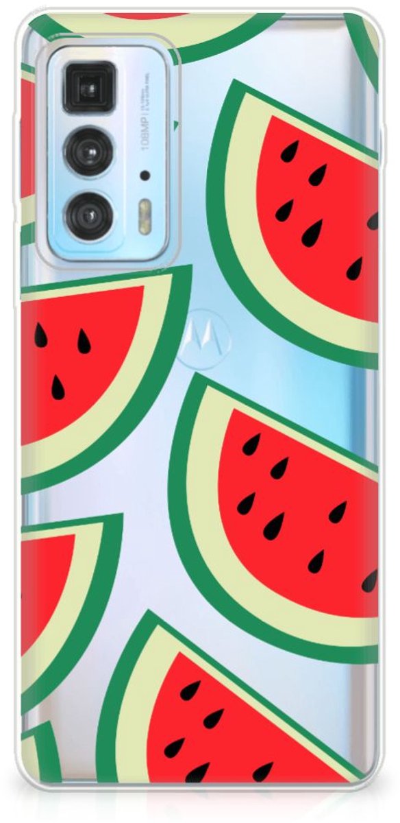 Motorola Edge 20 Pro Siliconen Case Watermelons