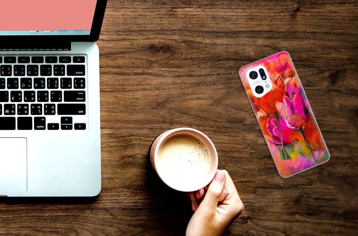 Hoesje maken OPPO Find X5 Pro Tulips