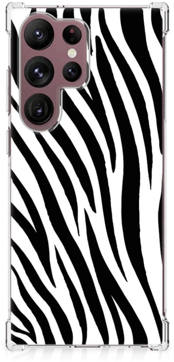 Samsung Galaxy S23 Ultra Case Anti-shock Zebra