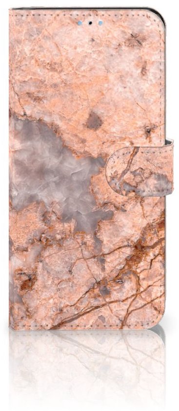Etui pour Téléphone OPPO Reno8 Pro Coque Orange De Marbre