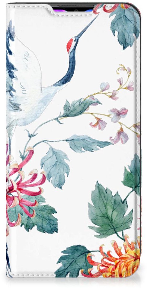 Xiaomi Redmi 9 Hoesje maken Bird Flowers