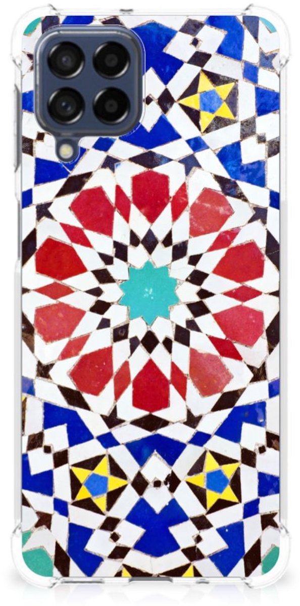 Samsung Galaxy M53 Anti-Shock Hoesje Mozaïek