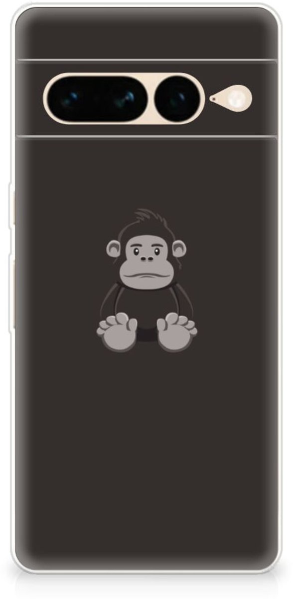 Google Pixel 7 Pro Telefoonhoesje met Naam Gorilla
