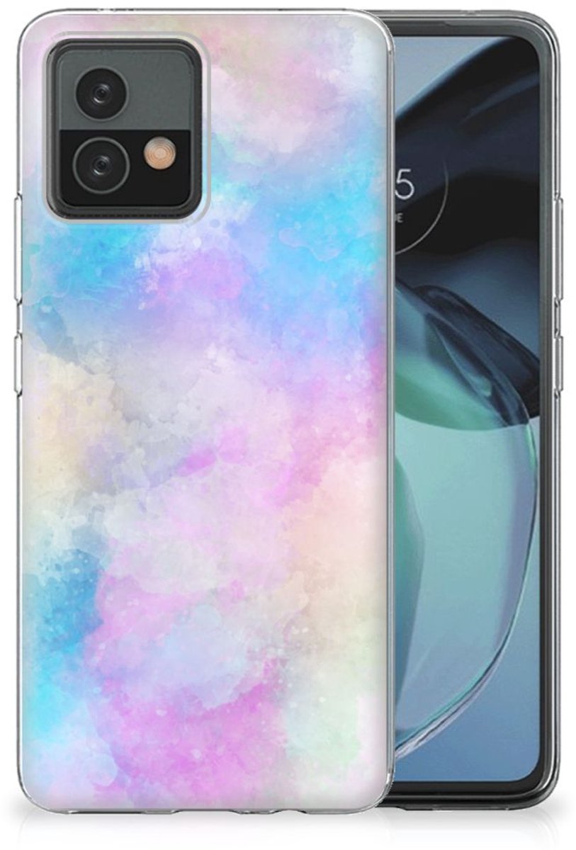 Hoesje maken Motorola Moto G72 Watercolor Light