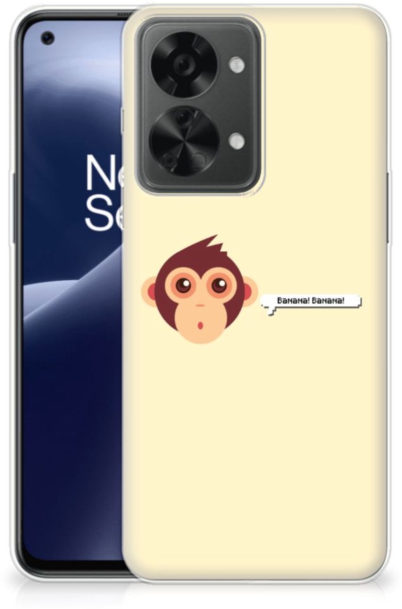OnePlus Nord 2T Telefoonhoesje met Naam Monkey