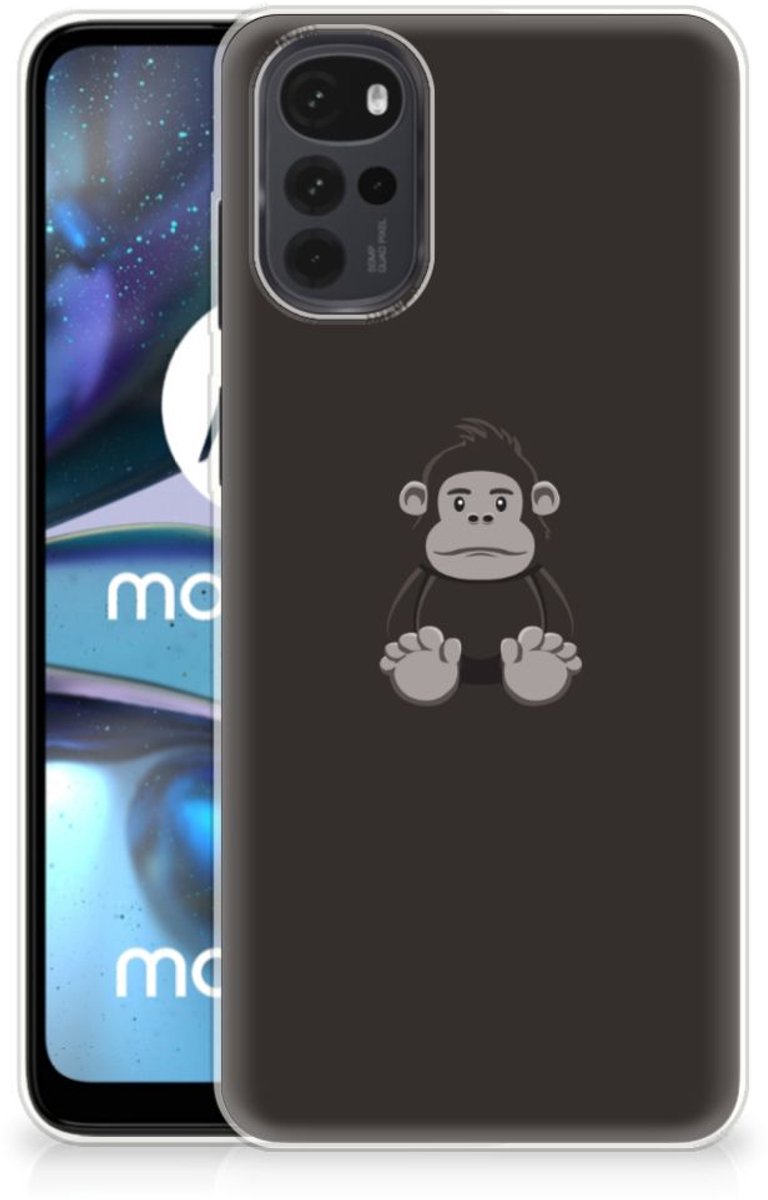 Motorola Moto G22 Telefoonhoesje met Naam Gorilla