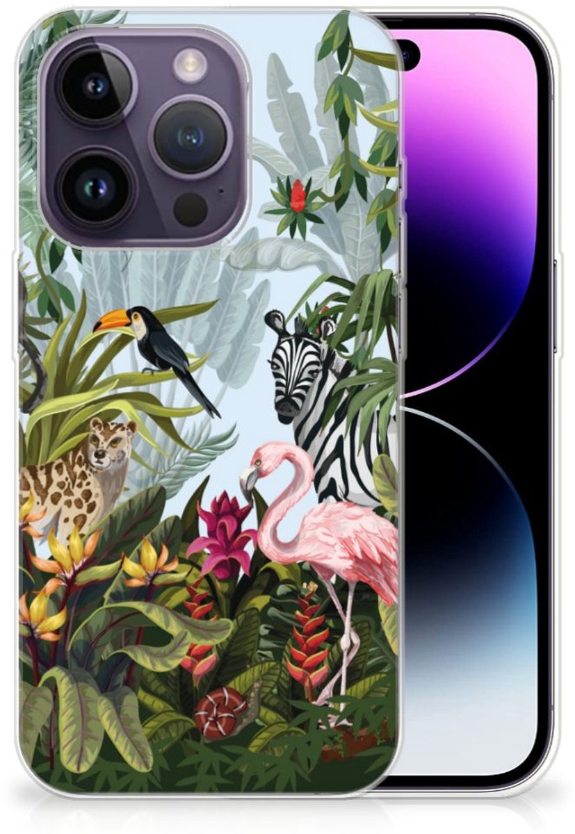 TPU Hoesje voor Apple iPhone 14 Pro Jungle