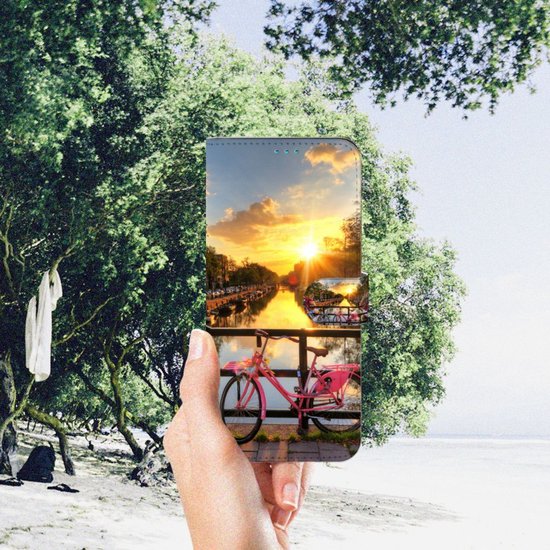 Protection Téléphone Motorola Moto G51 5G Portefeuille Les Canaux D'Amsterdam