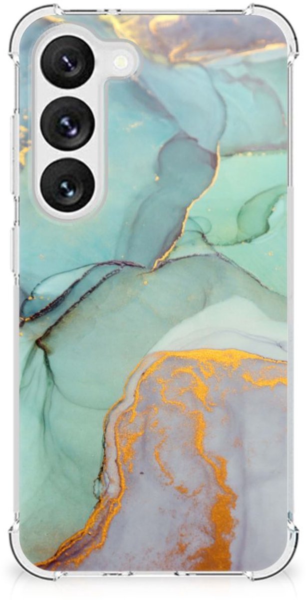 Back Cover voor Samsung Galaxy S23 Watercolor Mix