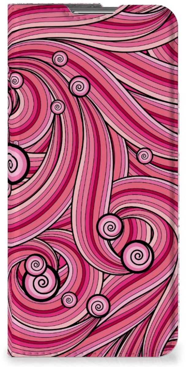 OPPO Find X5 Pro Bookcase Swirl Pink