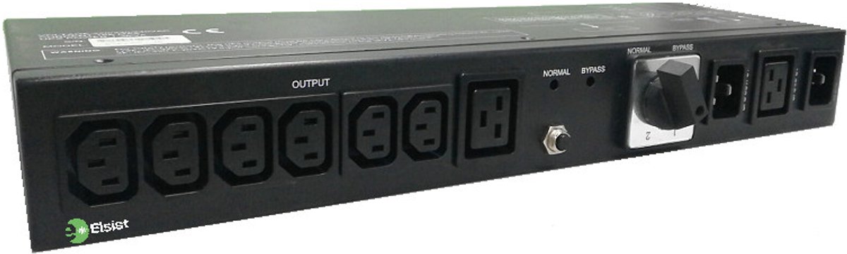 Elsist PDU16A energiedistributie 7 AC-uitgang(en) 1.4U Zwart