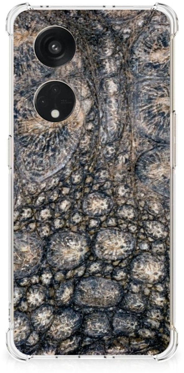 OPPO Reno8 T 5G Case Anti-shock Krokodillenprint