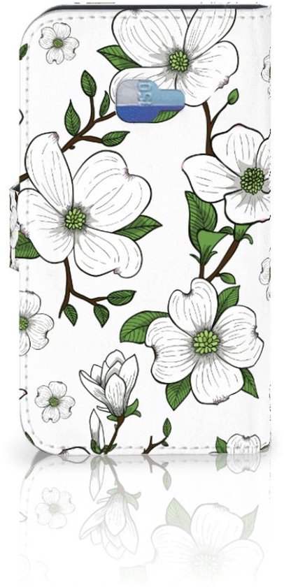 Housse avec Fermeture magnétique Samsung Galaxy Xcover 4 | Xcover 4s Coque Fleurs De Cornouiller
