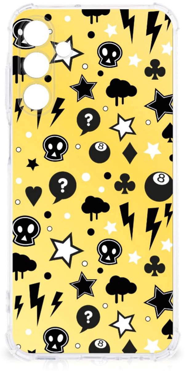 Extreme Case Samsung Galaxy A15 Punk Geel