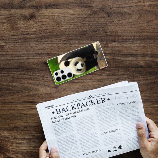 Coque pour Samsung Galaxy S23 Ultra TPU Bumper Silicone Étui Housse Panda