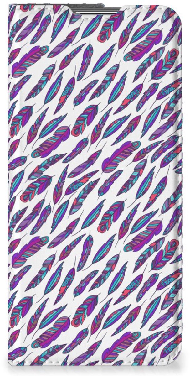 OPPO Find X5 Pro Hoesje met Magneet Feathers Color