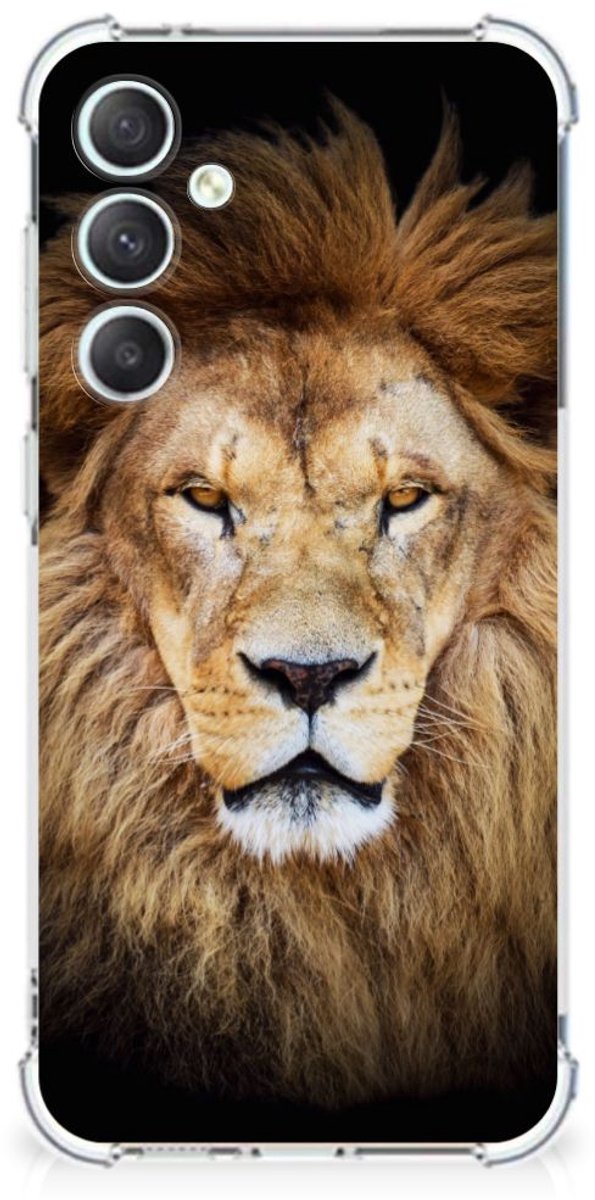 Samsung Galaxy S23 FE Case Anti-shock Leeuw