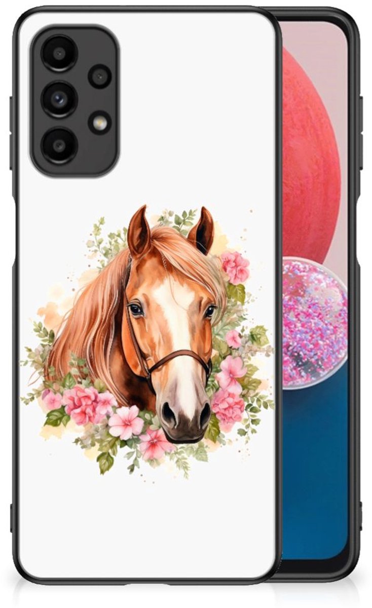 Dierenprint Telefoonhoesje voor Samsung Galaxy A13 4G Paard