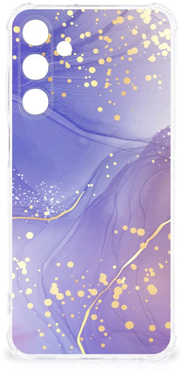 Back Cover voor Samsung Galaxy A25 Watercolor Paars