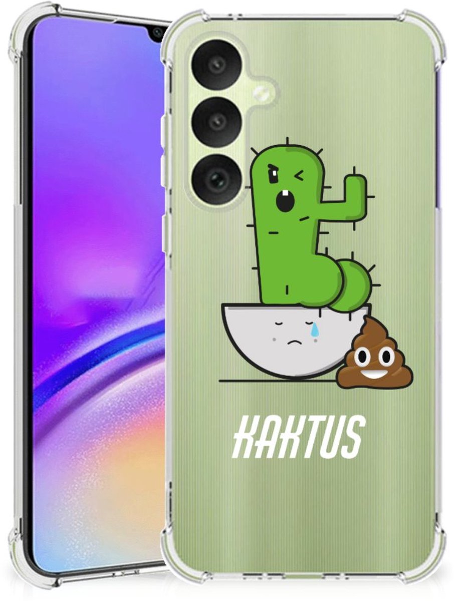 Samsung Galaxy A35 Stevig Bumper Hoesje Cactus Poo