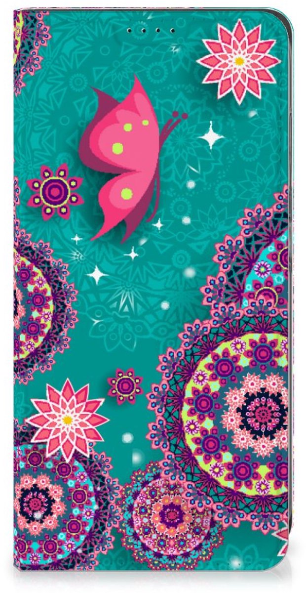 Samsung Galaxy A05s Bookcase Cirkels en Vlinders