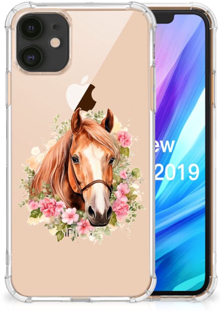 Case Anti-shock voor Apple iPhone 11 Paard