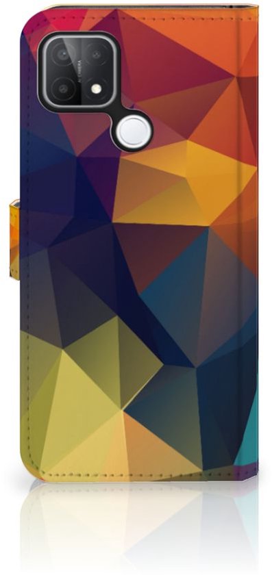 Belle OPPO A15 Smartphone Cover Polygon Color