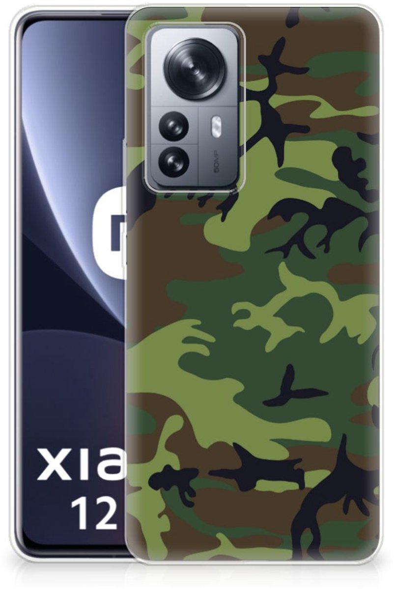 Xiaomi 12 Pro TPU bumper Army Dark