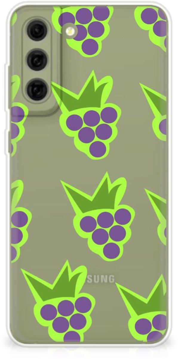 Samsung Galaxy S21FE Siliconen Case Druiven