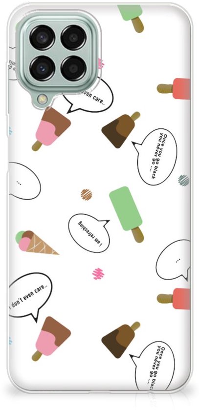 Samsung Galaxy M33 Siliconen Case IJsjes