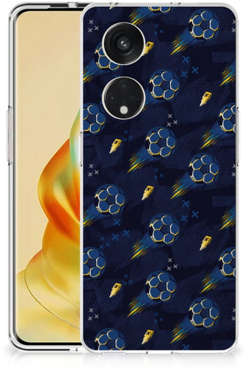 TPU bumper voor OPPO Reno8 T 5G Voetbal