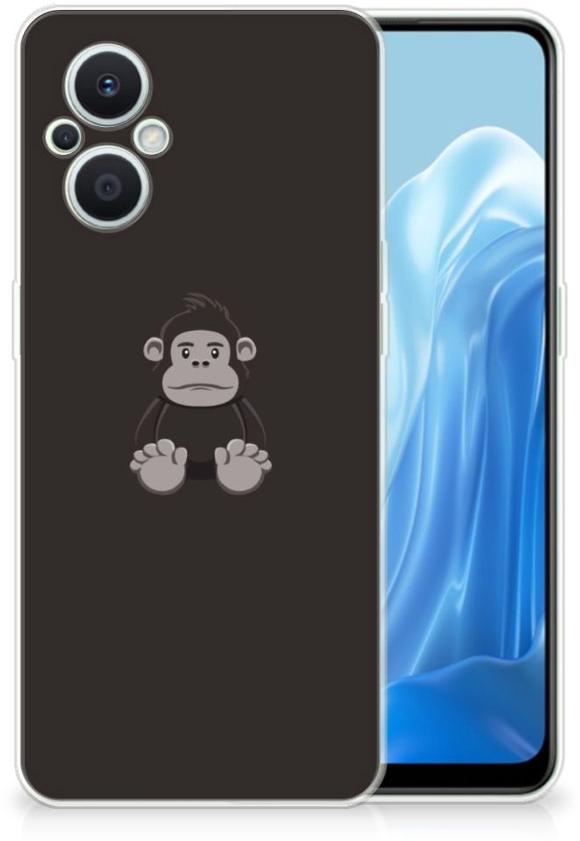 OPPO Reno8 Lite Telefoonhoesje met Naam Gorilla