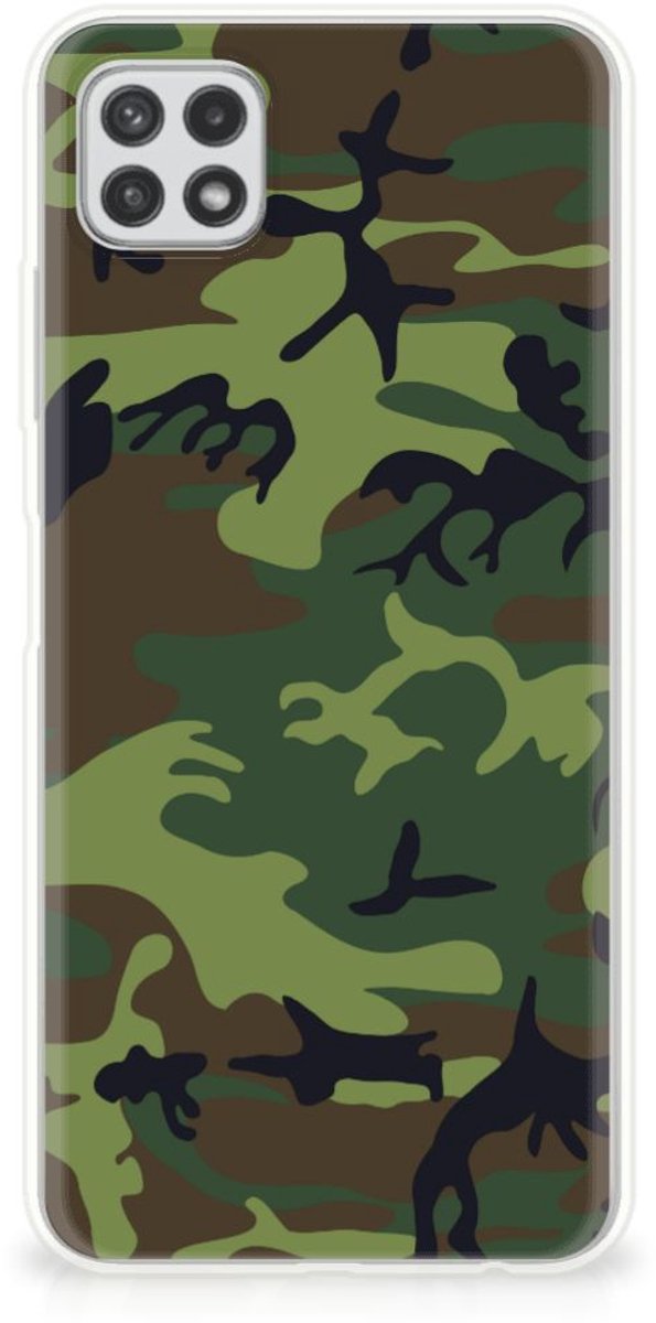 Samsung Galaxy A22 5G TPU bumper Army Dark