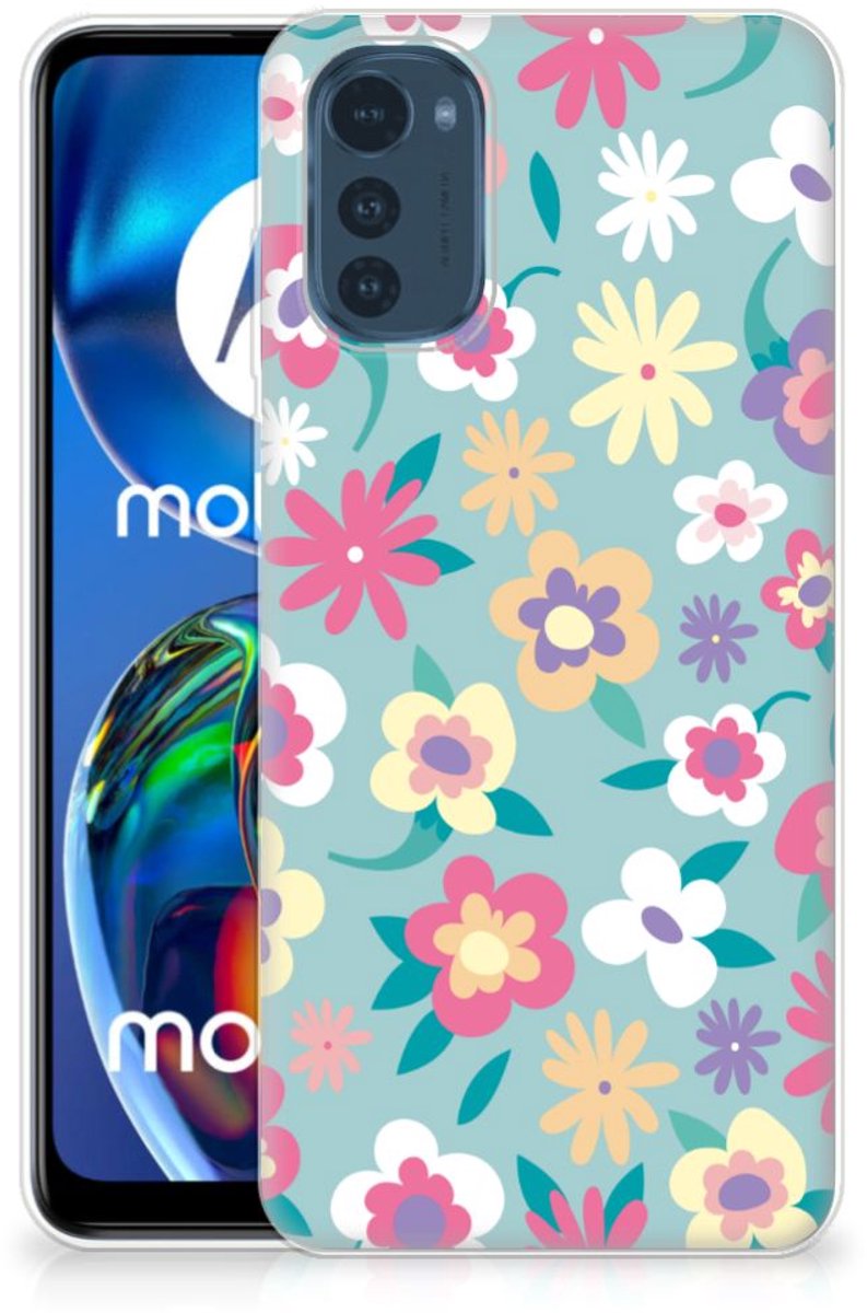 Motorola Moto E32/E32s TPU Case Flower Power