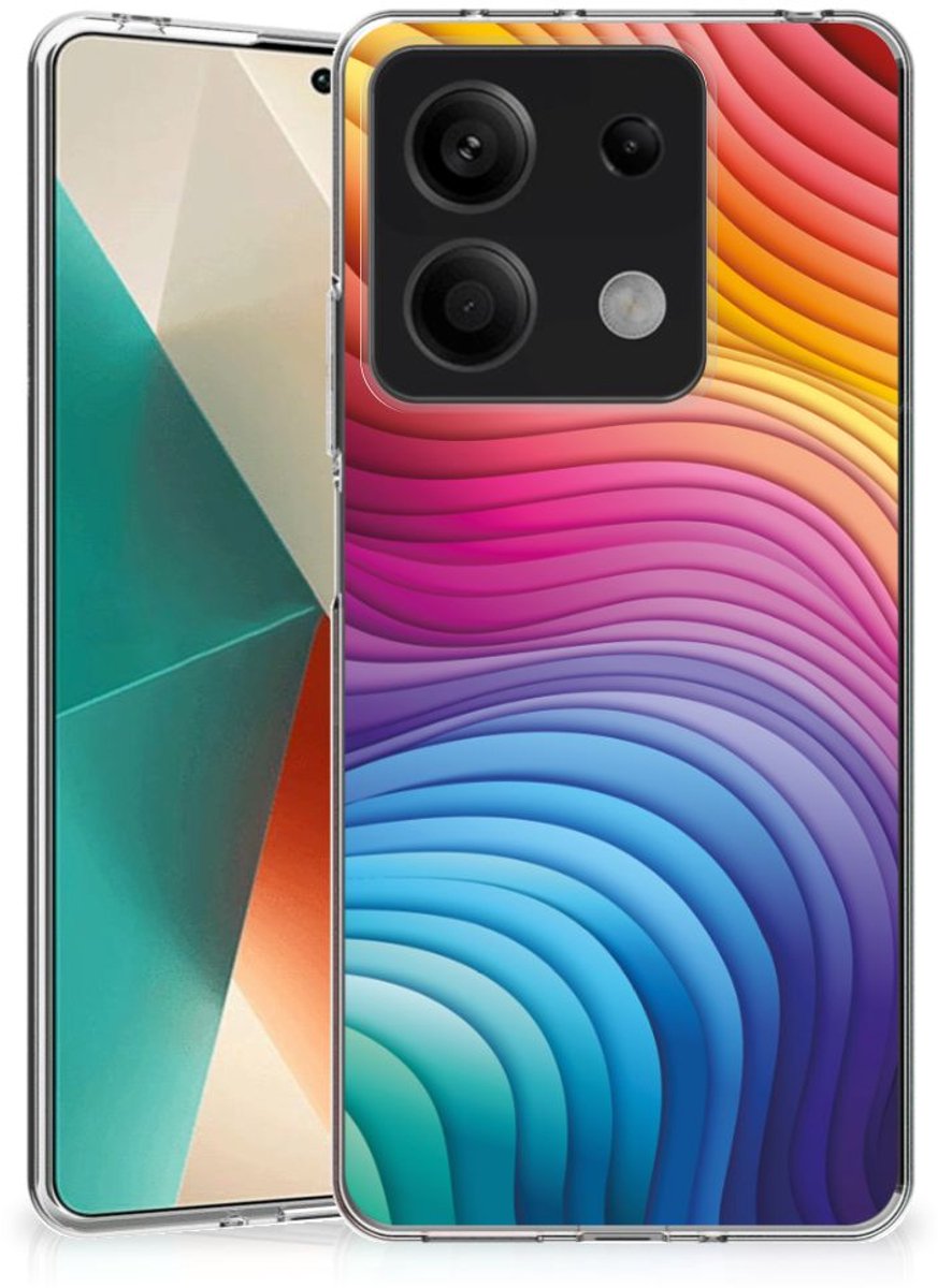 TPU Hoesje voor Xiaomi Redmi Note 13 5G Regenboog