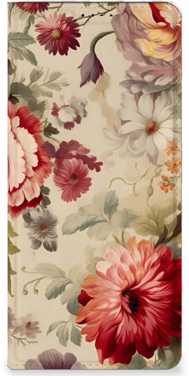 Smart Cover voor OPPO X6 Pro Bloemen