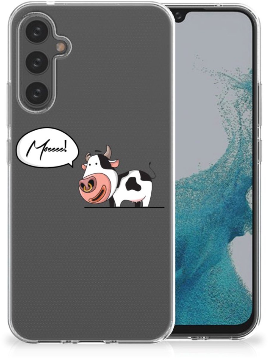 Samsung Galaxy A34 Telefoonhoesje met Naam Cheeky Cow