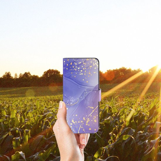 Coque adaptée au Samsung Galaxy M53 Aquarelle Violet