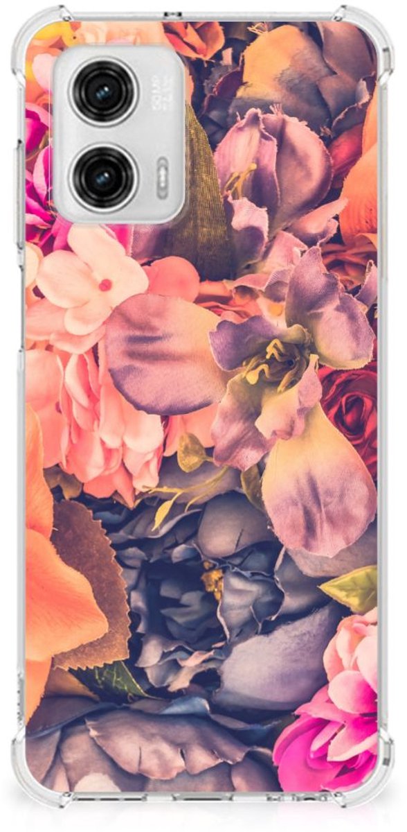 Motorola Moto G73 Case Bosje Bloemen