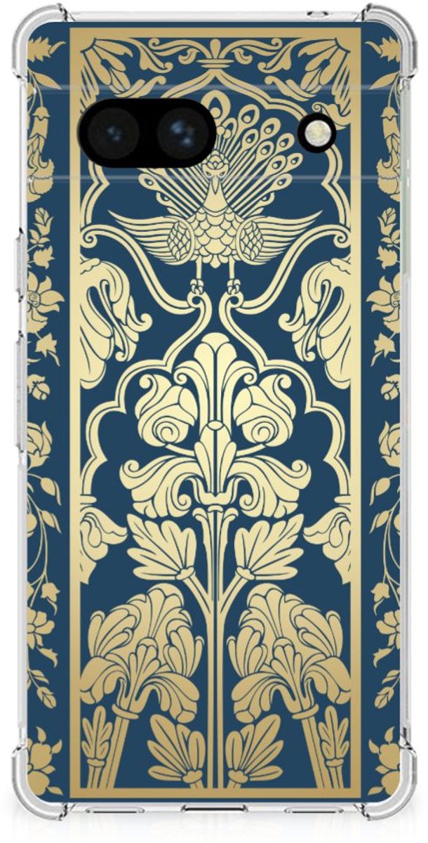 Google Pixel 7A Case Beige Flowers