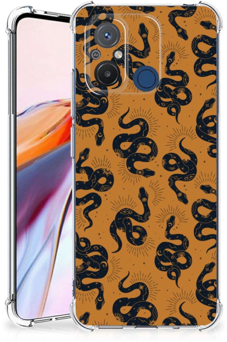 Case Anti-shock voor Xiaomi Redmi 12C Snakes