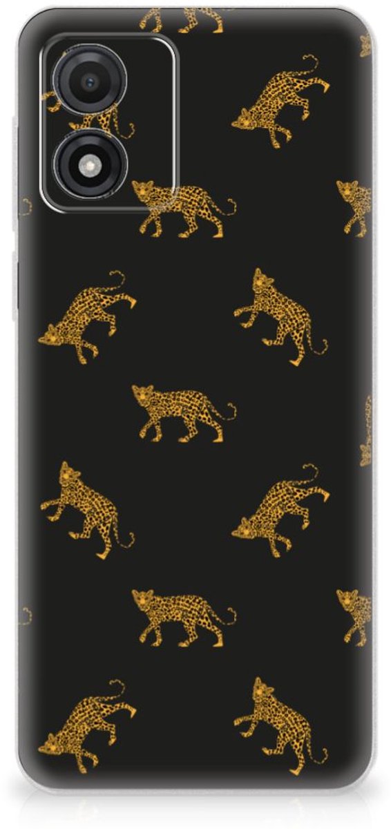 TPU Hoesje voor Motorola Moto E13 Leopards