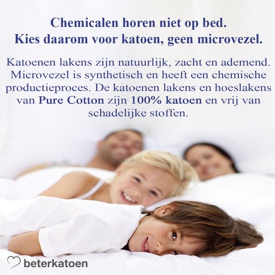 Hoeslaken 200x220 - jusqu'à (35cm) - Sommier et Lit à eau - Katoen - Longue durée de vie - Wit