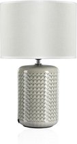Paulmann Pauleen LED Tafellamp Go for Glow - E27 - Max. 20W - Woonkamer, Slaapkamer & Eetkamer - Beige/Grijs/Groen