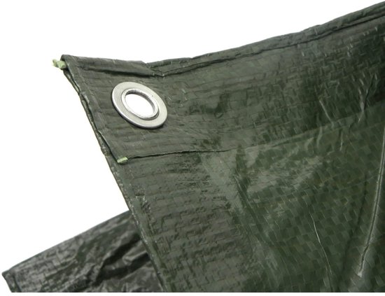 DEKZEIL 10 X 12 MTR WIT 100 GRAM - STUK