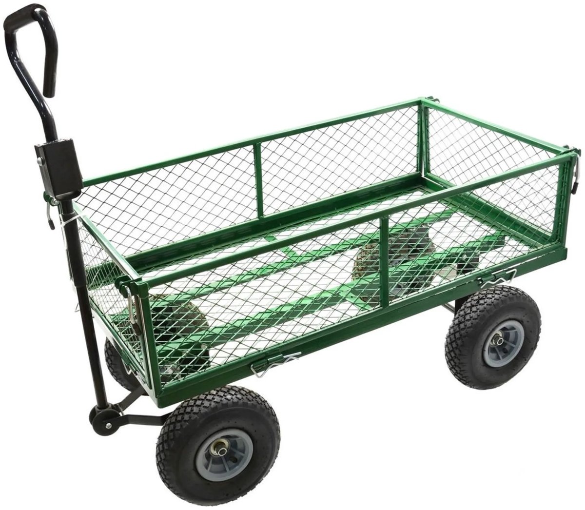 GEKO Robuuste transportkar - 350 kg draagvermogen - Compact ontwerp